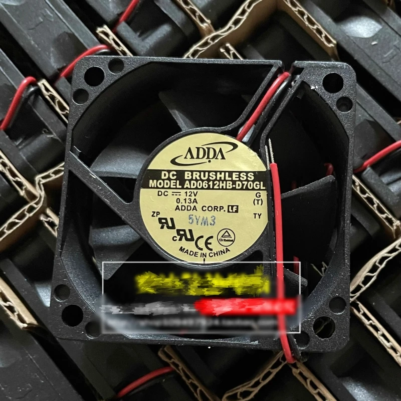 

Бесплатная доставка, новый 6015 12 В 0,13 А AD0612HB-D70GL шариковый вентилятор охлаждения