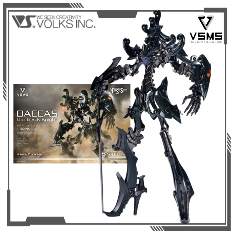 

VOLKS натуральная аниме-фигурка Volks Super Modeling Series DACCAS, экшн-фигурки, игрушки для мальчиков, подарок, Коллекционная модель, украшения