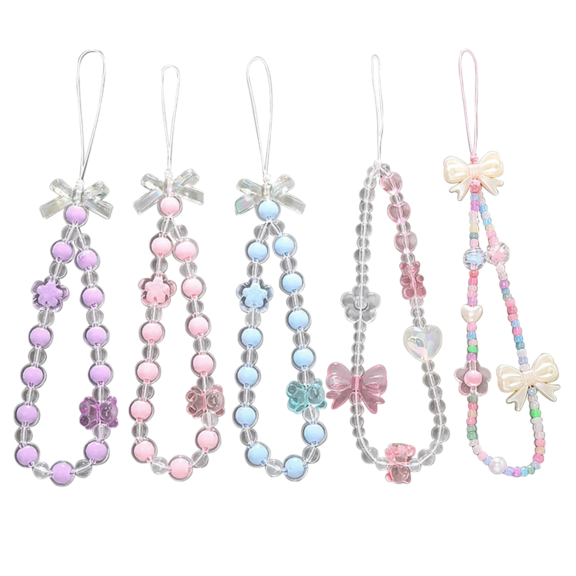 Beaded Mobile Phone Chain Rhinestone-studded High-end Phone Case Pendant Rhinestone Jewelry Pendant Beaded For Party Accessory