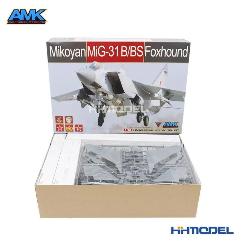 AMK 88008 1/48 Fox Hound Mikoyan Mig-31b/bs plane model kit