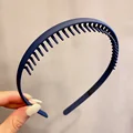 peine para el cabello azul marino