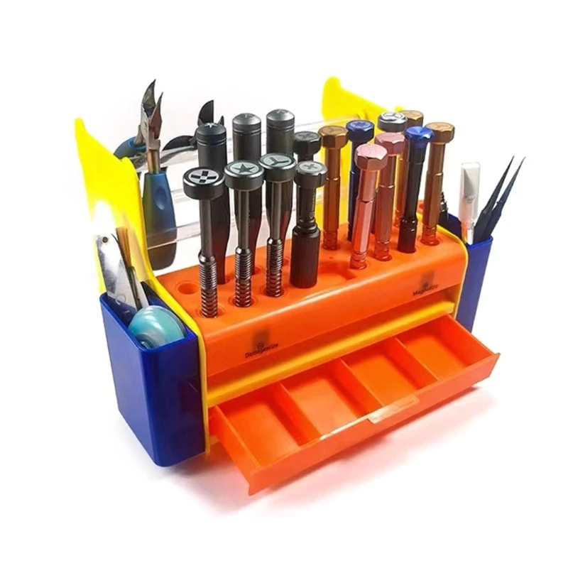 Convenient Screwdriver Storage Rack, Repair Tool, Desk Storage Rack