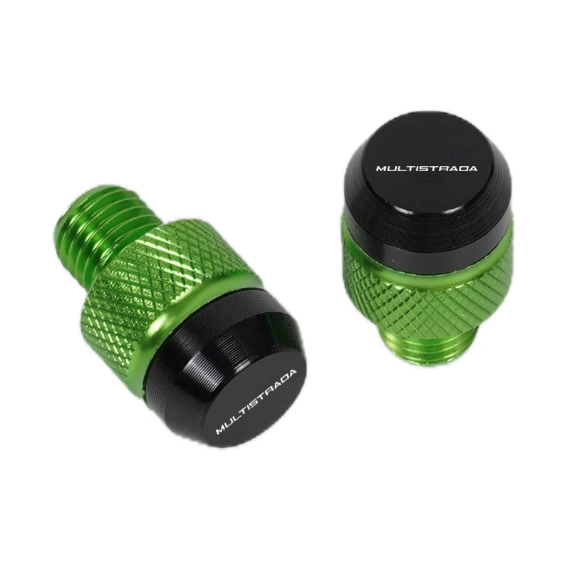 Motorcycle CNC Mirror Hole Plugs Screws Bolts Cover Caps For DUCATI Multistrada 950 1100 1260 1200 S GT 1200S V4 Accessories - view 6