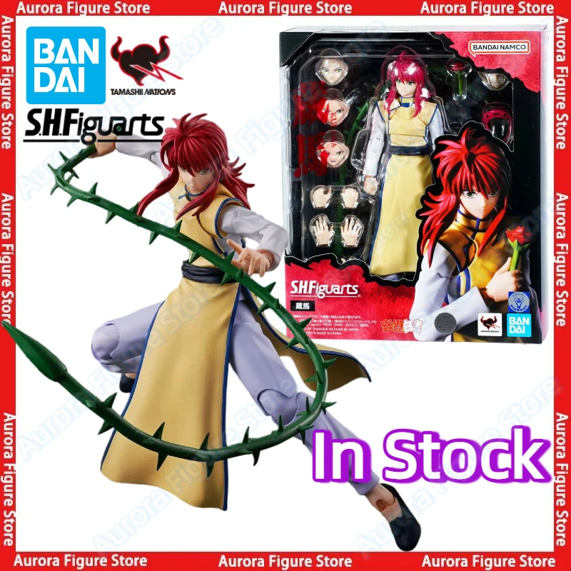 

В наличии: Фигурки Bandai Yu Yu Hakusho S.H.Figuarts SHF Курама Юсуке Урамэши, аниме-фигурки, игрушки, модели из ПВХ, подарок для коллекционеров