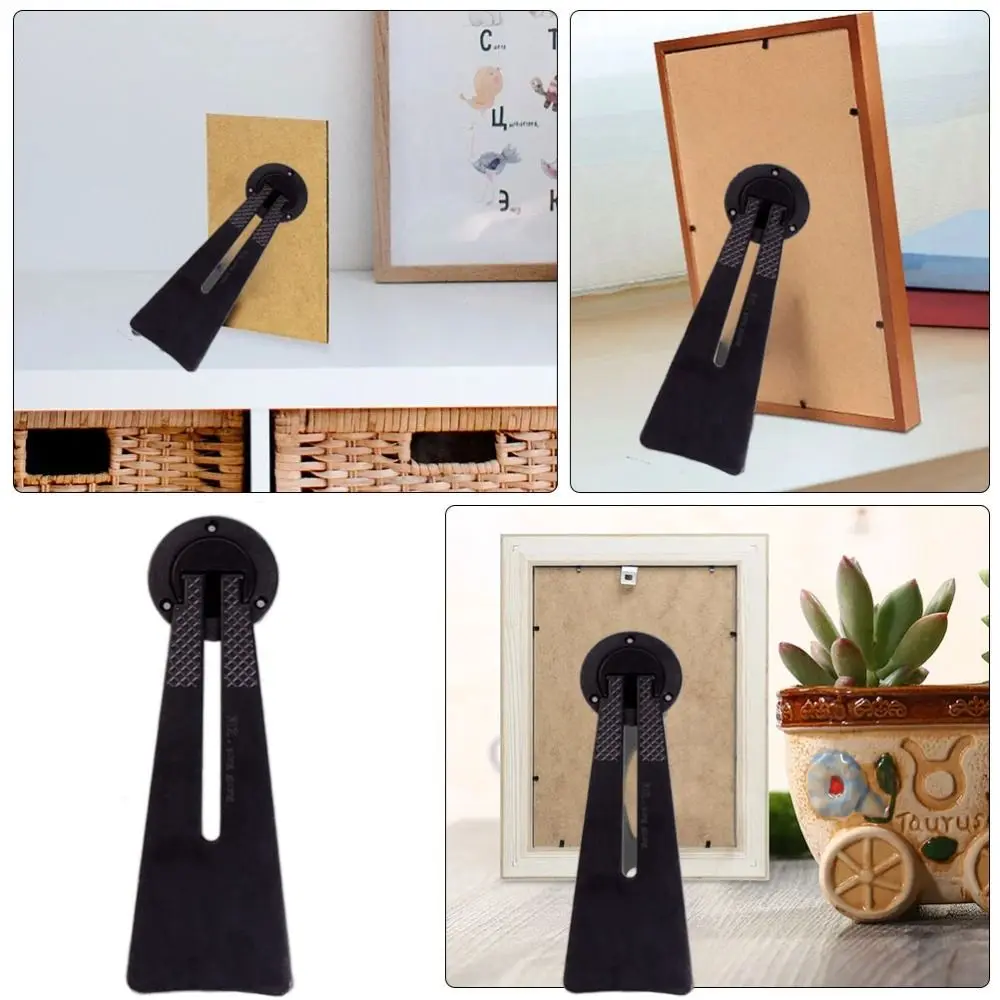 Multifunctional Picture Photo Frame Bracket Stand PVC Durable Back Board Backboard Holder Home Decor