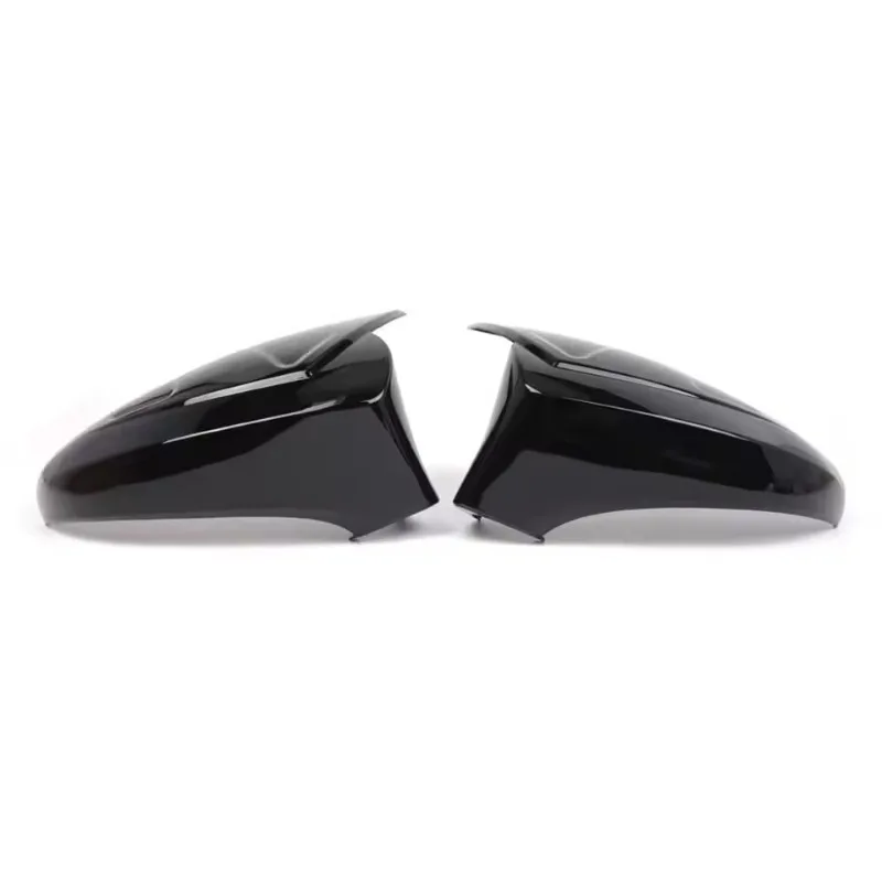 1 Pair Left Hand Drive Side Rearview Mirror Cover Cap Wing For Lexus IS/ IS GS/ GS CT LS ES RC F Sport Carbon Fiber Black