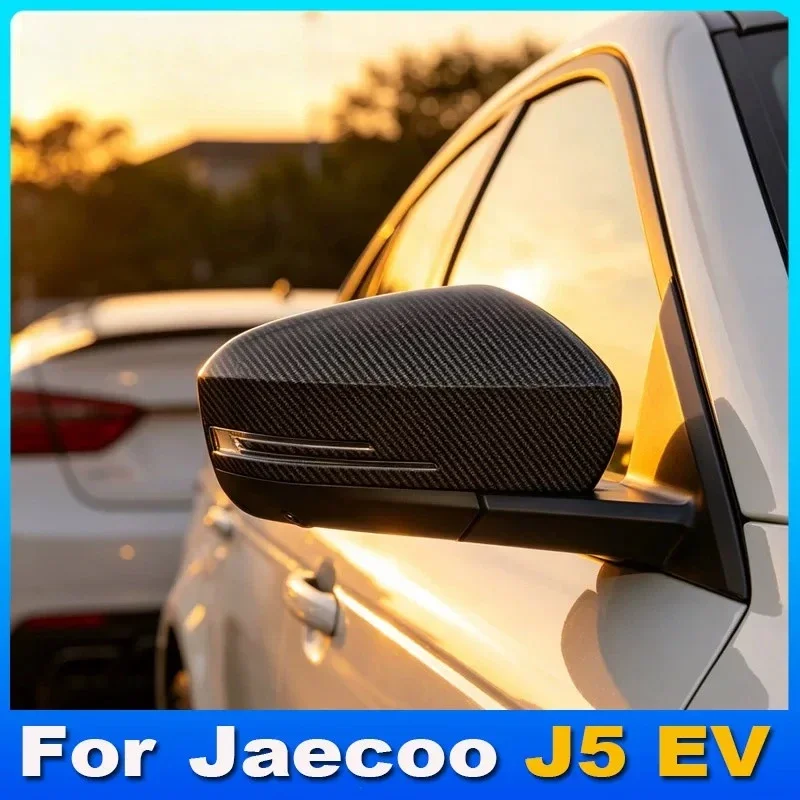 For Chery Jaecoo J5 EV Anti-Scratch Durable Easy Install Rearview Mirror Protective Cover Shell Exterior Decor Mod Accessories