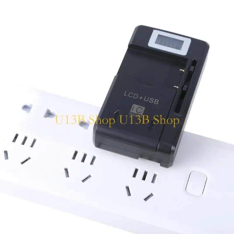 U13B Battery Lcd Display Travel Wall For Mobile Phone Camera Quick Charging