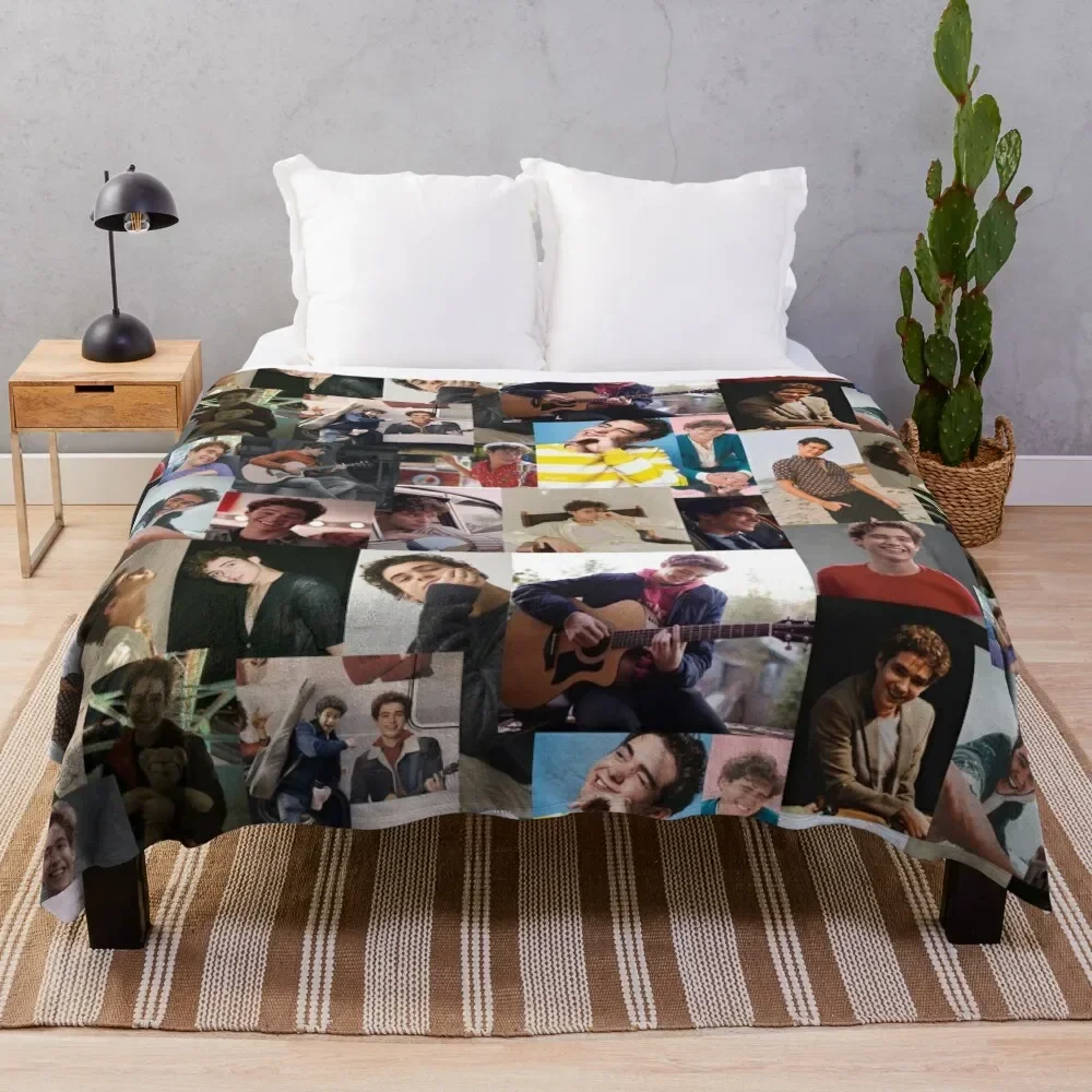 Joshua Bassett collage Throw Blanket Sofas Camping Blankets