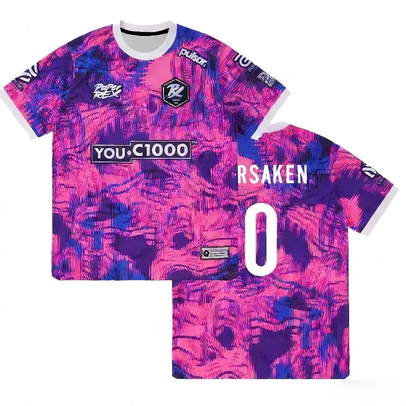 Paper Rex Raptor 2026 Jersey Series Uniform VALORANT Esports Club PRX Fashion Tees Male F0RSAKEN Streetwear Fans T-shirts