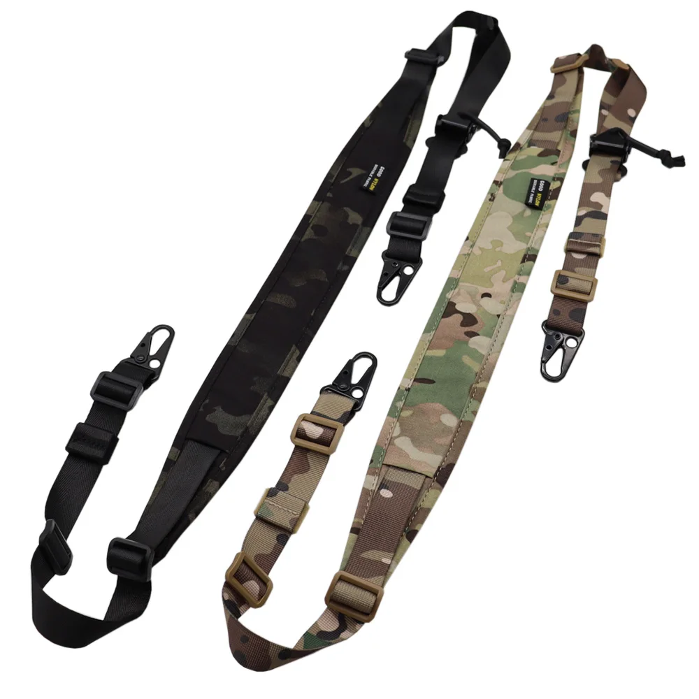 Tactical Quick Release Sling Strap Airsoft 2 Points Adjustable Rifle Nylon Strap Outdoor Hunting Shooting Accessories