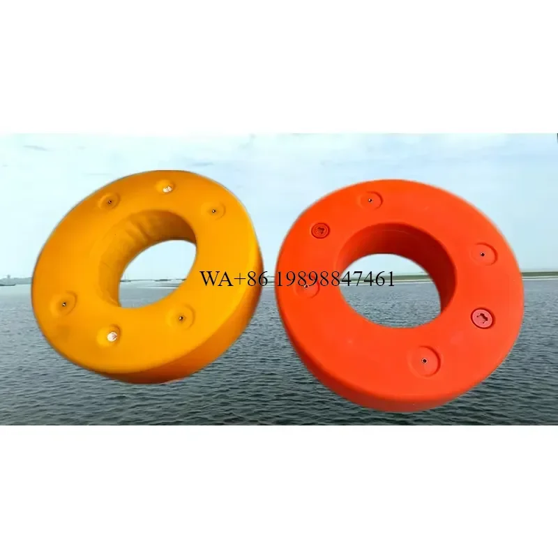 Wmwmnu 700x200x320mm PE Float Ring Buoy for Monitoring Buoy River Oxygen Pump Float