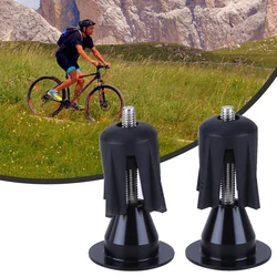 2Pcs Bar End Plugs Mountain Bike Expansion Lock Multiple Colors Available Aluminum Alloy Bicycle handlebar stopper Accessories