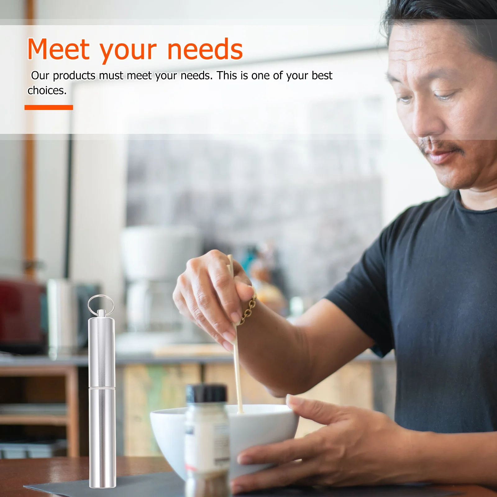 

1Set Stainless Steel Cutlery Set High Quality Rust Resistant Smooth Edges No Burrs Ideal for Indoor Outdoor Dining