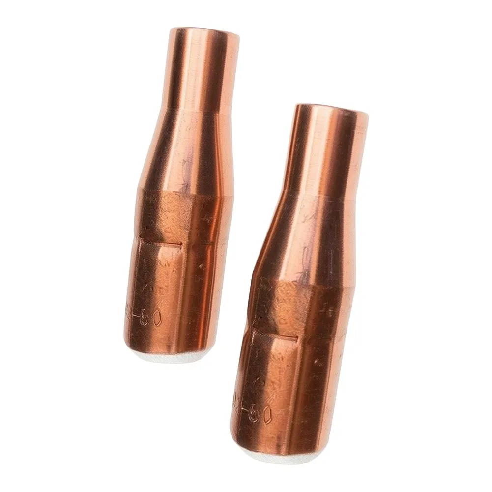 Metalworking Tasks Standard Size Bottleneck Slip-On Brass Welding Nozzle For Mig Airflow Connector 404 Series Compatible