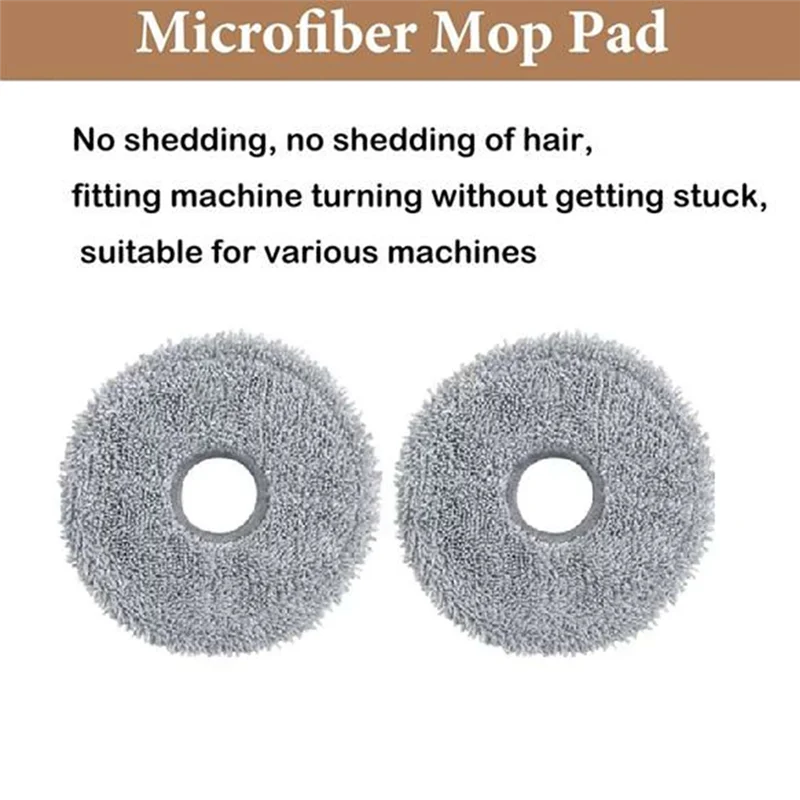 ABUD-15PCS para Dreame X40 Ultra/L40 Ultra parte MOVA P50 Pro Ultra/P10 Pro Ultra repuestos cepillo filtro paño de mopa bolsa de polvo