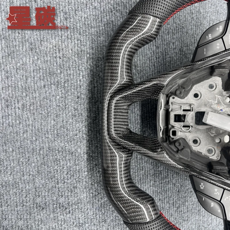 For Ford Mondeo Custom Sports Carbon Fiber Steering Wheel Modification Upgrade