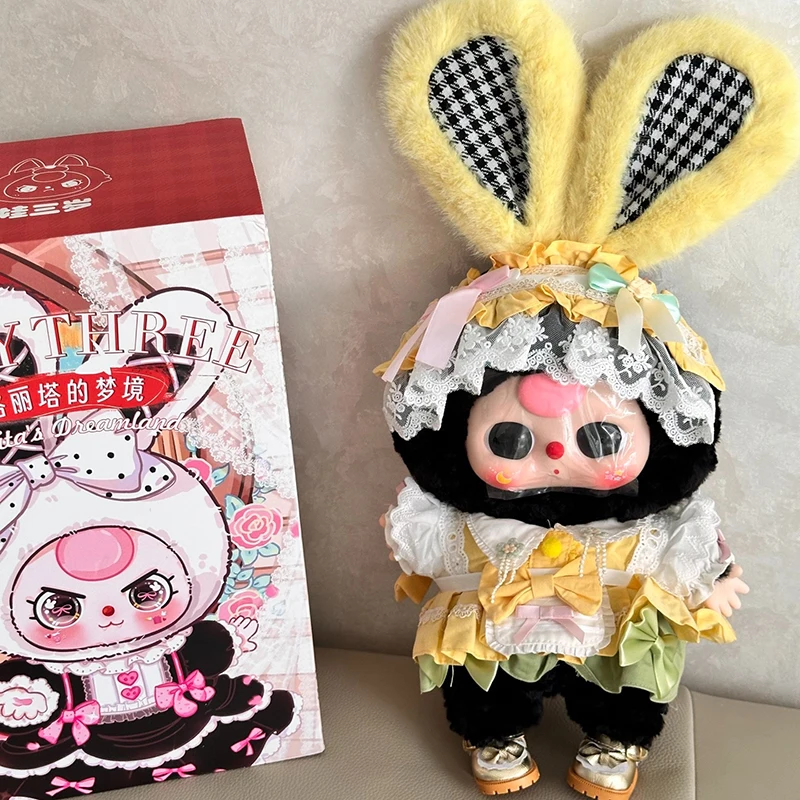 

Baby Three Lolita's Dreamland Cute Doll Gift For Girls Mystery 400% Plush Toy Trendy Blind Box Surprise Soft Stuffed Animal Toy