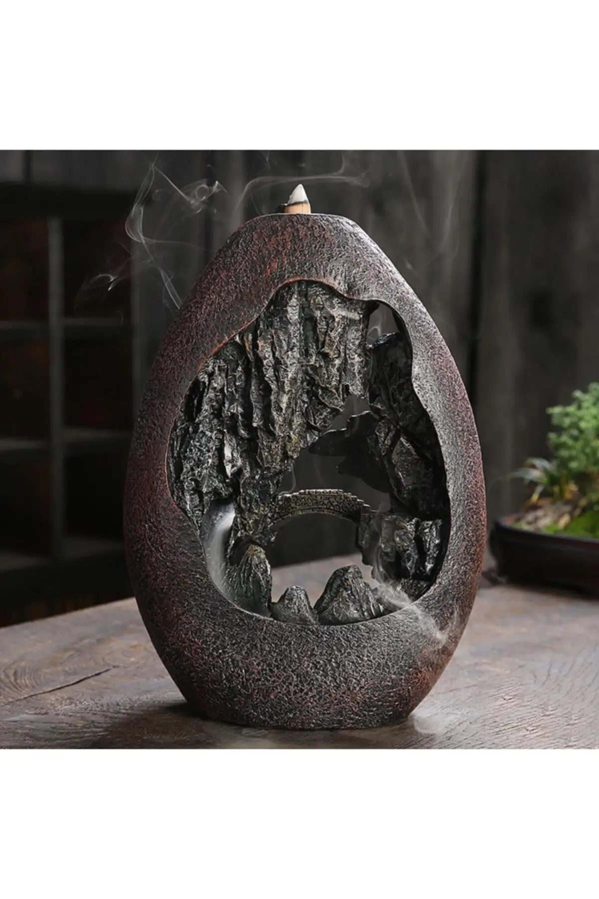 Mountain Backflow Mystical Waterfall Incense Holder