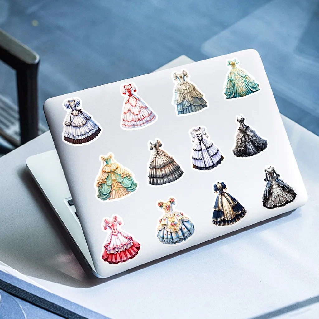 50개 만화 로리타 의류 방수 그래피티 스티커 헬멧 자전거 핸드 어카운트 데칼 블링블링스티커스 스토어