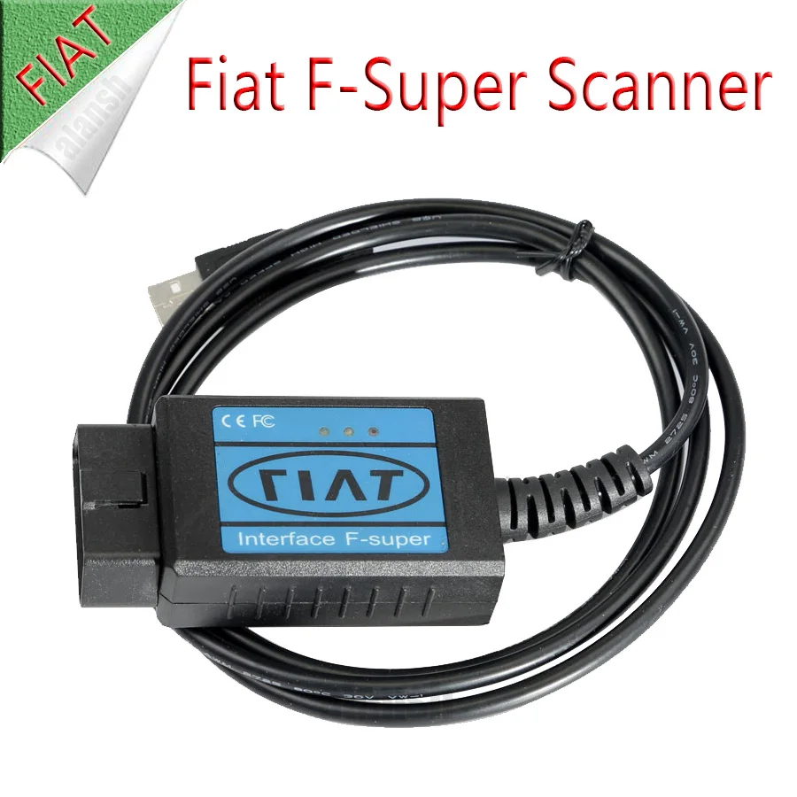 2024 Hot Sell for Fiat Scanner F-Super Interface EOBD USB Scan Tool for Fiat / Alfa Romeo / Lancia