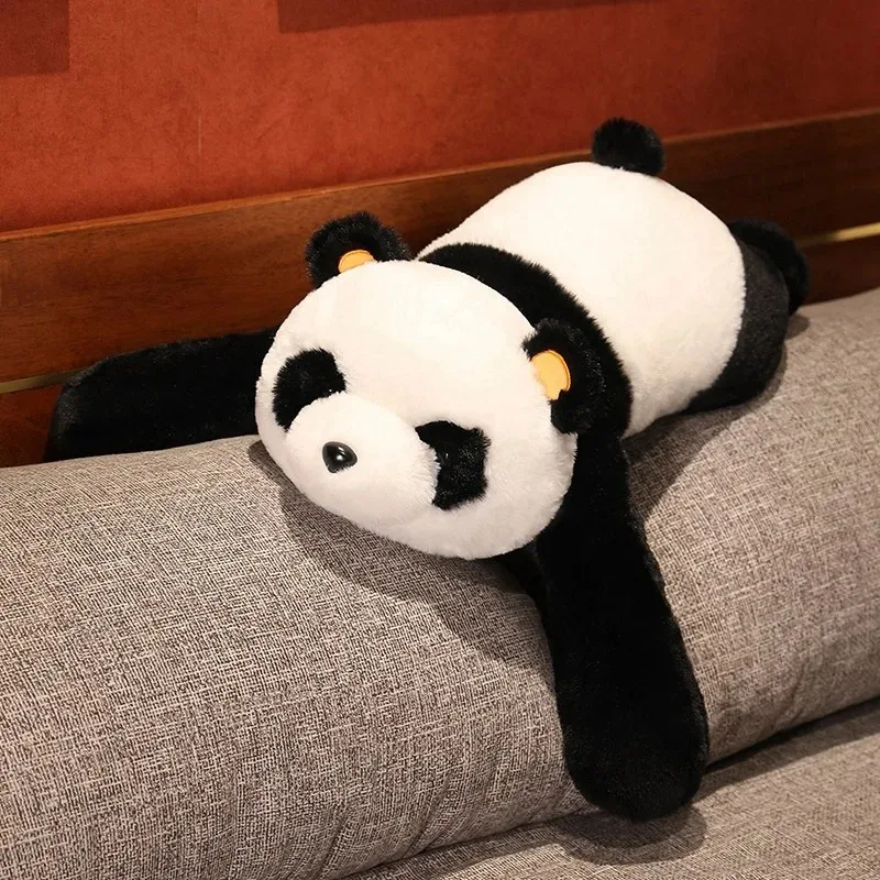 60 cm-120 cm Riesenpanda Plüschtiere Weiches Schlafkissen Cartoon Tier Bär Gefüllte Babypuppe Klassische Kindergeburtstag Weihnachtsgeschenke – Detail 11
