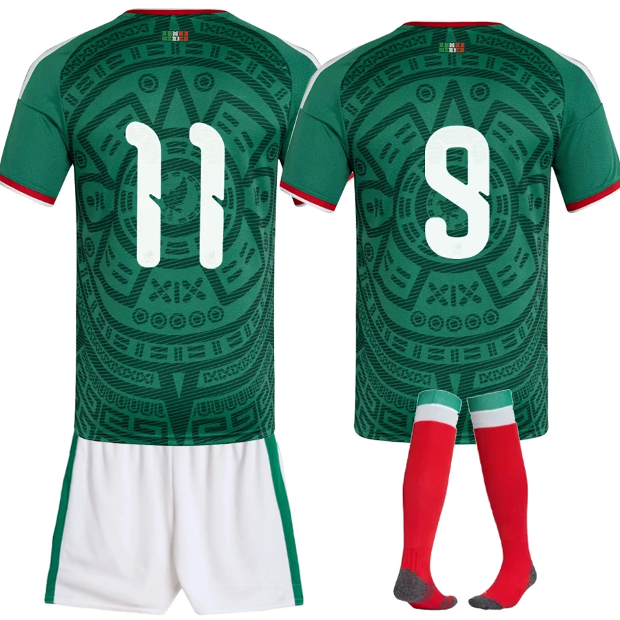 2026 2027 Mexicoes Adults kit shirt 26 27 Mexicoes Kids kit shirt