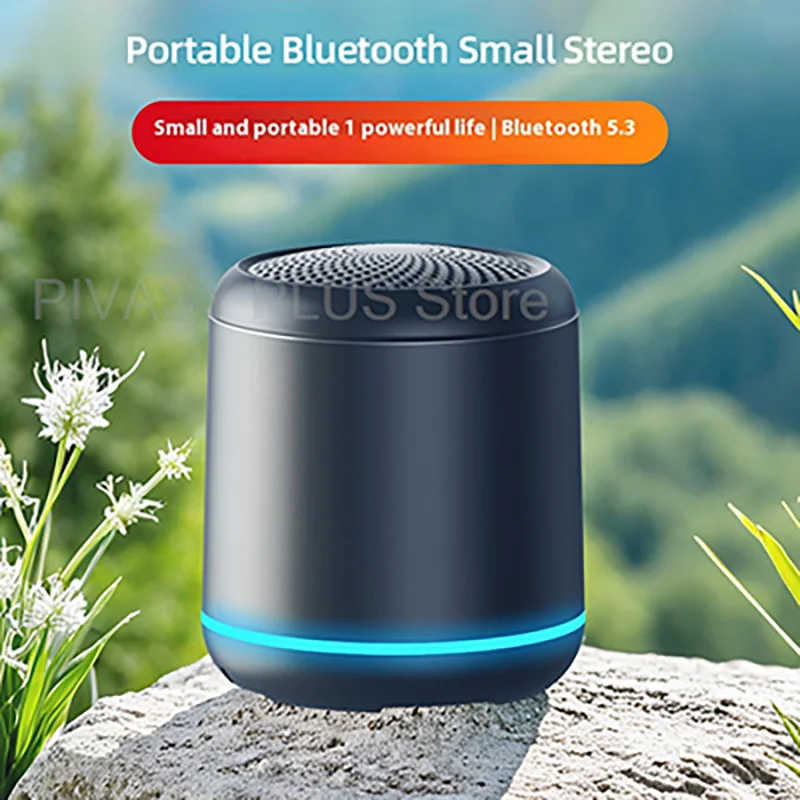 Portable Bluetooth Speaker 50MM Full Range Driver Speakers Frequency TF Card AUX Input Soundbar For Outdoor Travel Home Party