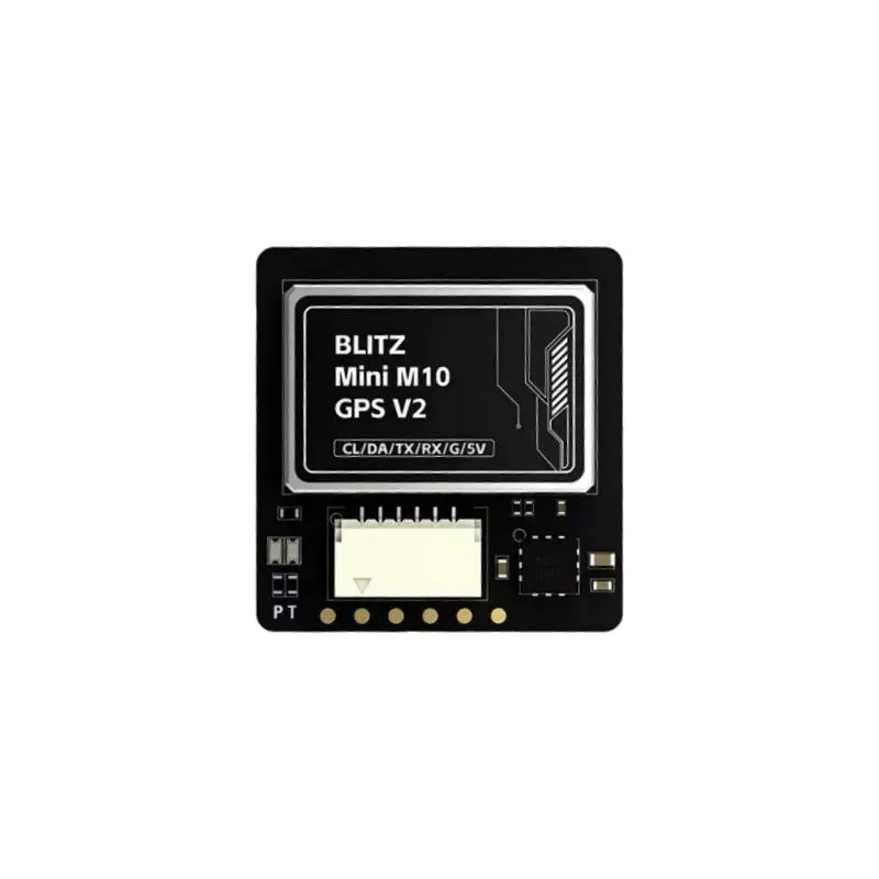 

iFlight BLITZ M10 V2 mini GPS интегрируется модуль компаса QMC5883L Встроенный кристалл TCXO и конденсатор Фарада для FPV дрона