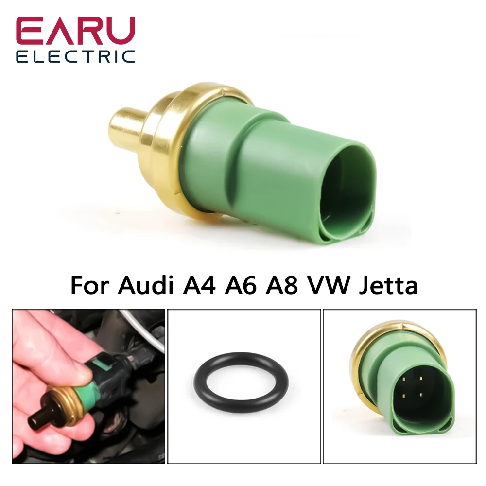 Earu 078919501C 059919501A Water Temp Coolant Temperature Sensor For Audi A2 A3 A4 A6 TT For Volkswagen Passat Beetle Jetta Golf