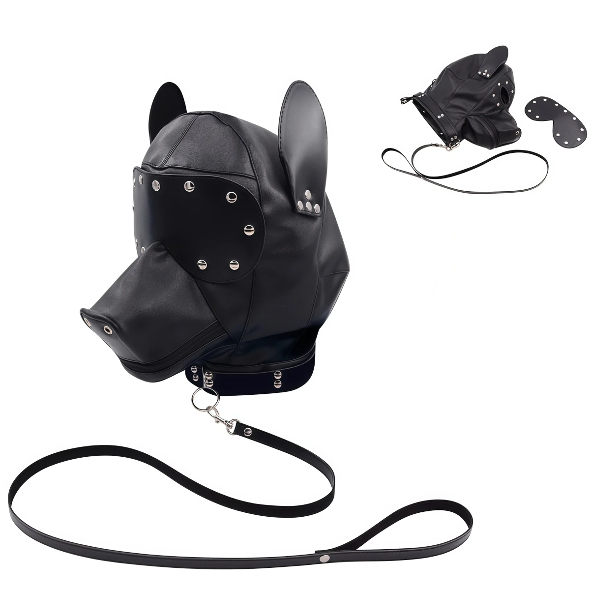 Unisex Fun Mask Dog Head Cover Halloween Party Cosplay Masks Anime Headgear Carnival Costume Props Nightclub Dance Mask Dress Up