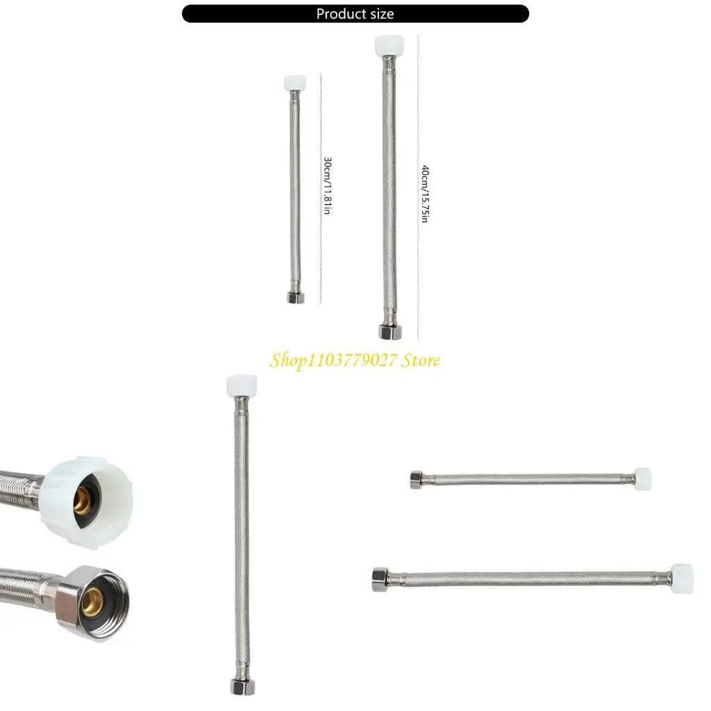 

C4DF Туалетный разъем плетеные из нержавеющей стали туалетной шланговой шланги линия водоснабжения 7/8 -дюймовый бал.