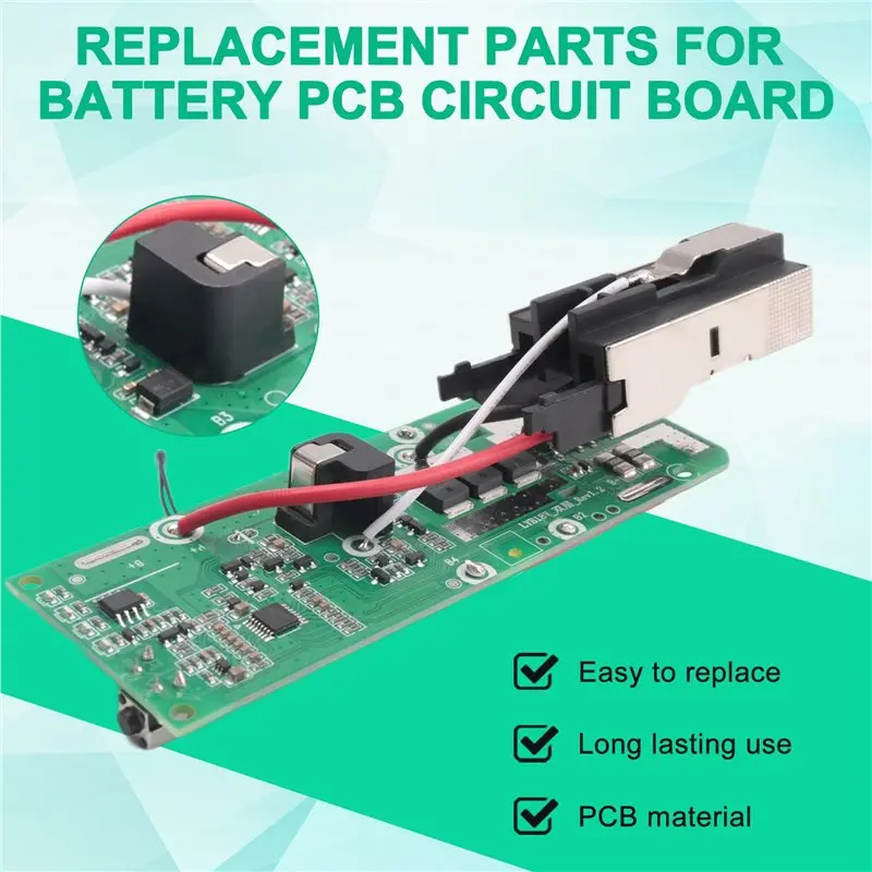 Li-Ion Batterie Lade Schutz Platine PCB für Ryobi 20V P108 RB18L40 Power Tools Batterie HEIßER