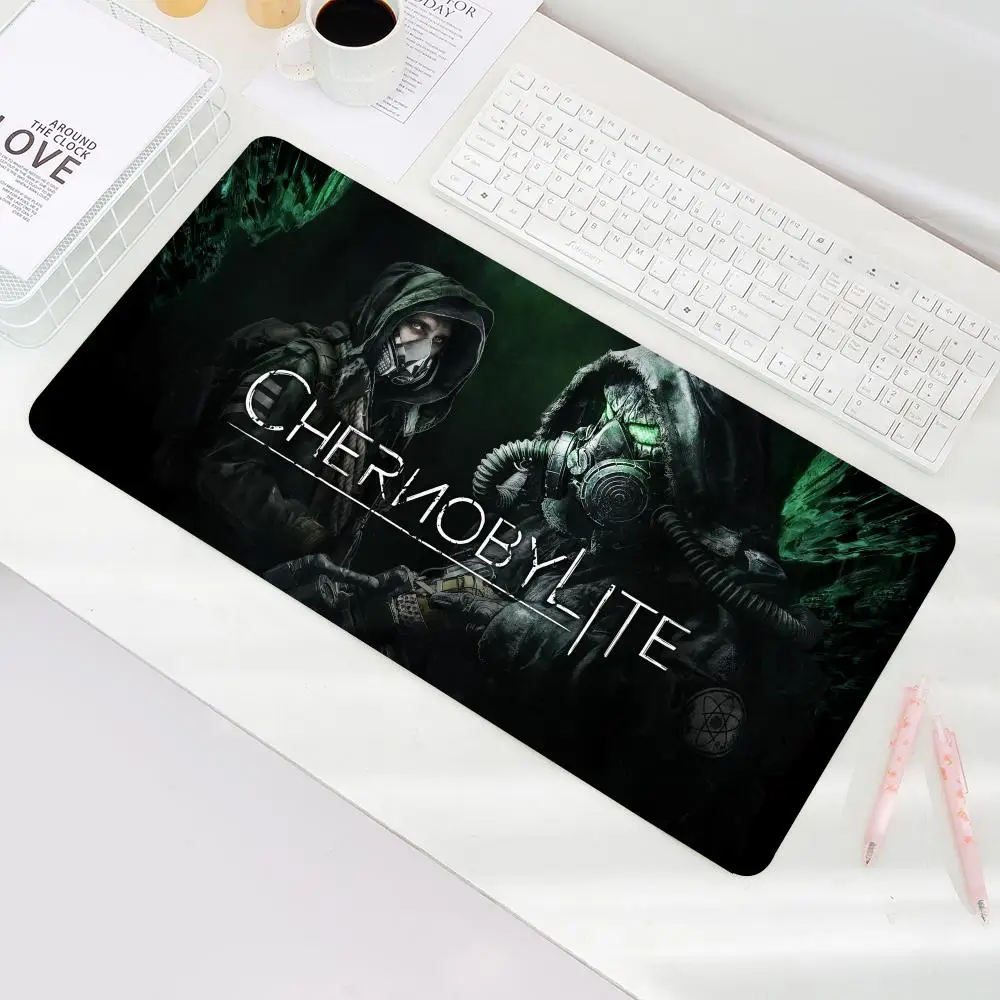 

Indie role-playing action game Chernobylite Enhanced Edition Mouse Pad Non-Slip Rubber Edge keyboard locking mousepads gaming accessories Game play mats for notebook PC computer