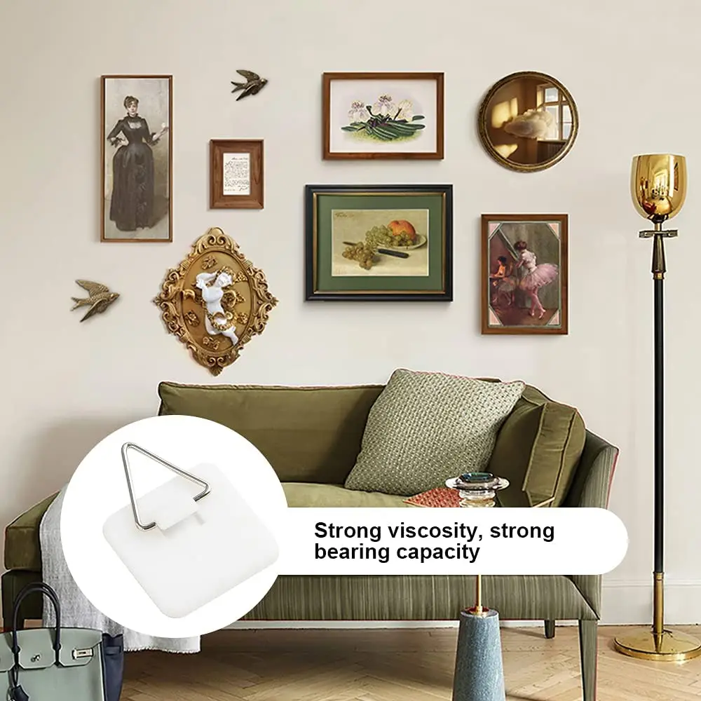 ABWR-プレートハンガー粘着ウォールハンガー粘着ハンガーフック、粘着自己粘着フック粘着壁フック