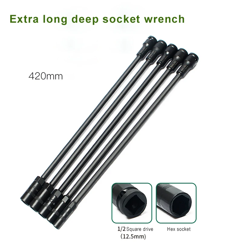 1pc 420mm Extra long 1/2