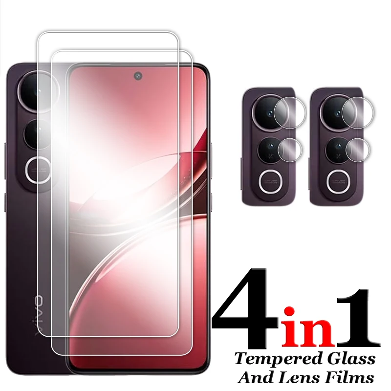 For Vivo V50 Lite Glass 6.77 inch Transparent Screen Protector For Vivo V50 Lite 4G 5G Tempered Glass For Vivo V50 Lite Film