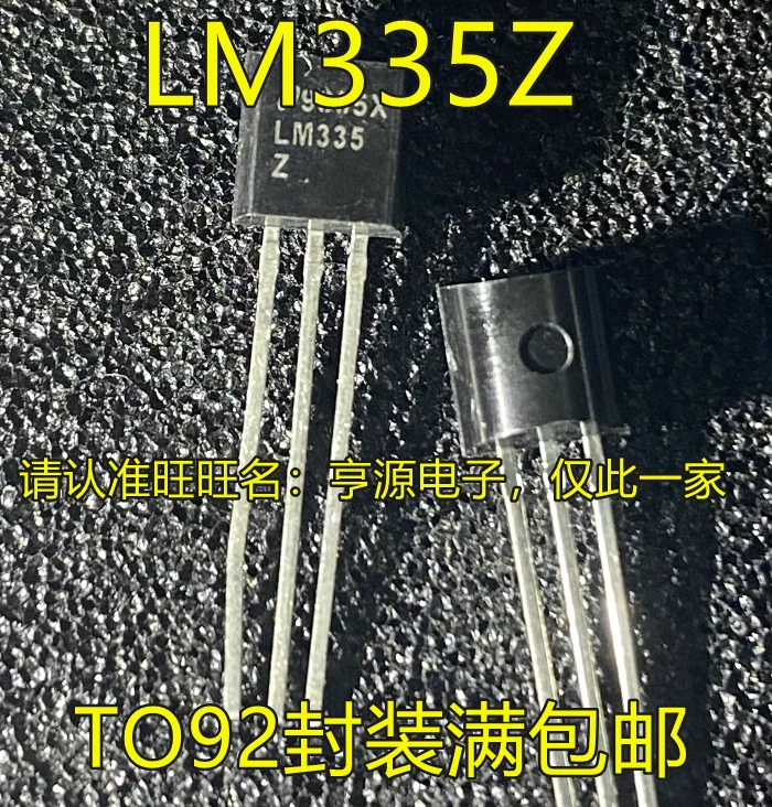 

10pcs 100% orginal new LM335 LM335Z LM335AZ T0-92 Precision temperature sensor