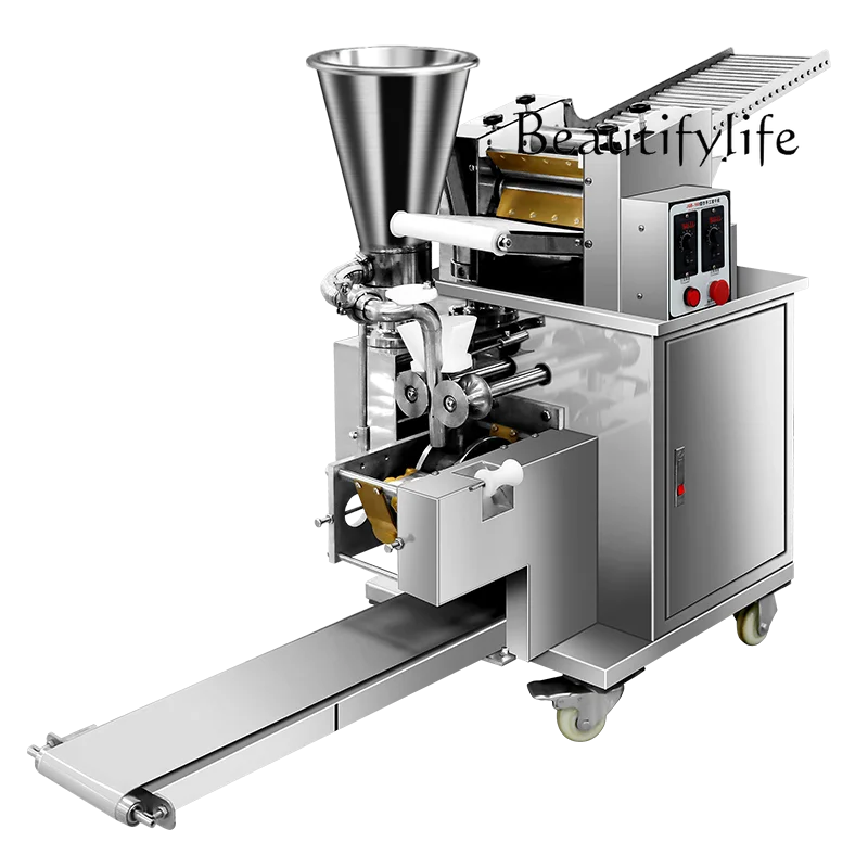 Automatic Dumpling Maker Chaos Machine Commercial Large Canteen Fried Dumplings Machine Processing Equipment