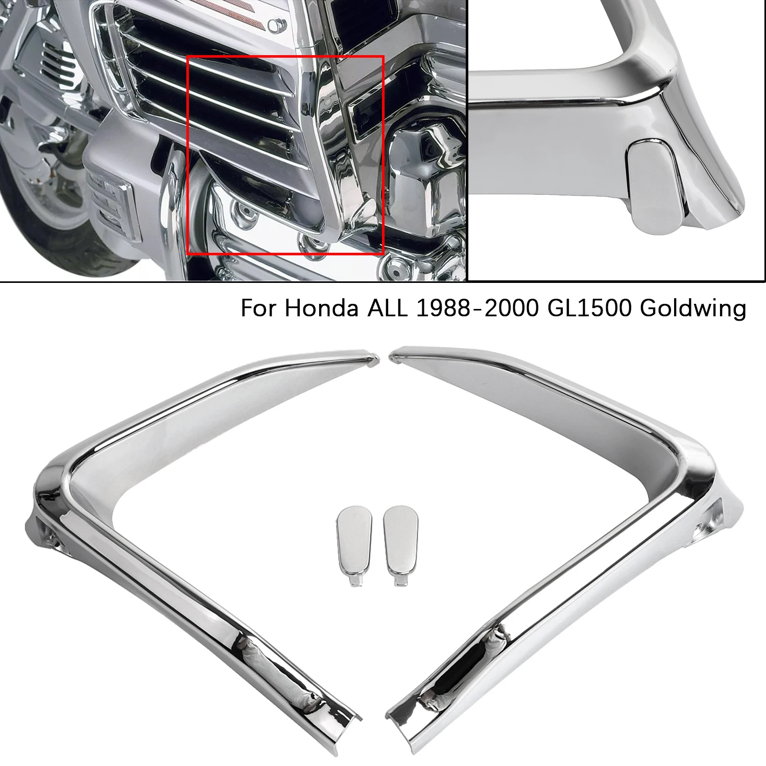 Fairing Edge Lower Trim For Honda Goldwing 1500 GL1500A Aspencade GL1500SE 1988 1989 1990 1991 1992 1993 1994-2000