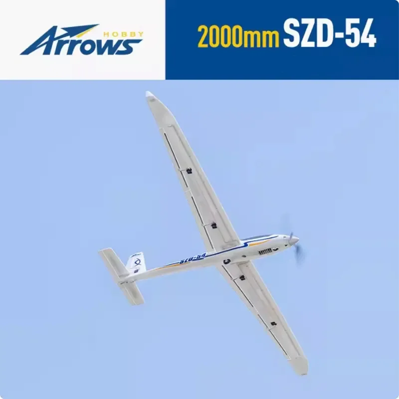 Blue Arrow Model Aircraft 2000mm SZD-54 Outdoor Foam Glider Fixed Wing Assembled Electric Remote Control Model Aircraft PNP