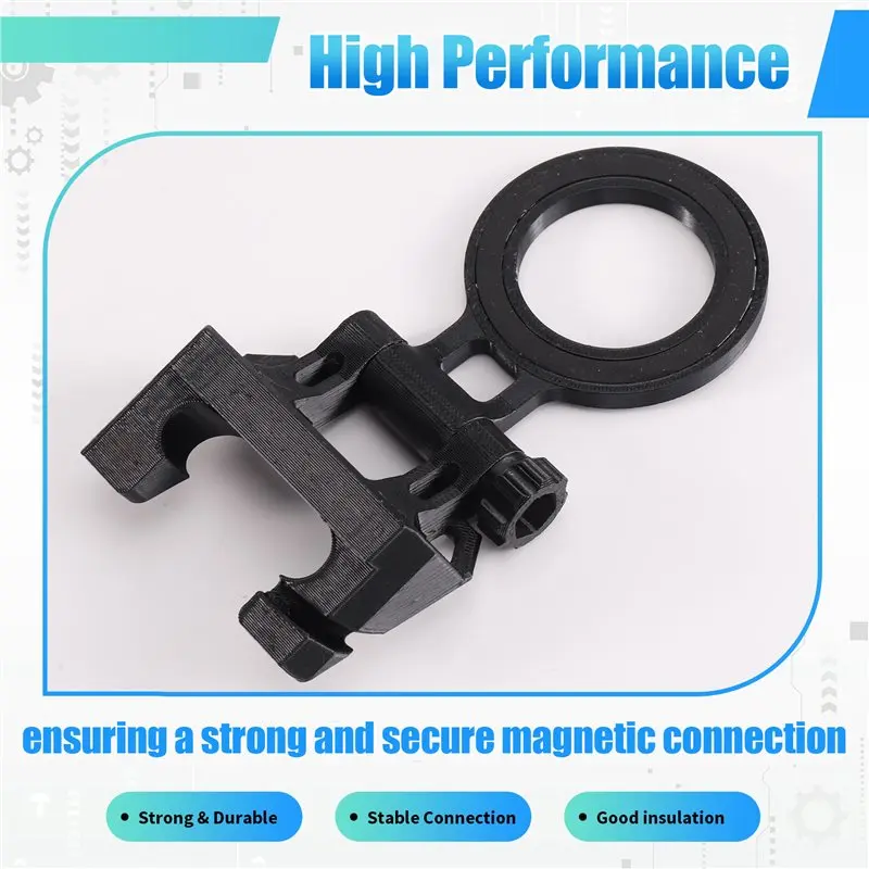 ABJF-Foldable Magnetic Phone Mount For DJI RC-N1/RC-N2/RC-N3 Remote Controller, Adjustable Hinge Design Drone Controller