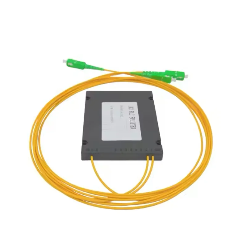 

1x2 SC APC 3.0 MM ABS Type Fiber Optic PLC Splitter