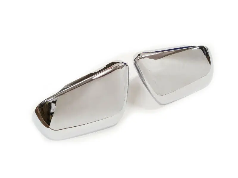 

Chrome Side Mirror Cover For 2015-2017 Ford Mustang Left & Right Pair 2 pcs Overlay Covers ONLY