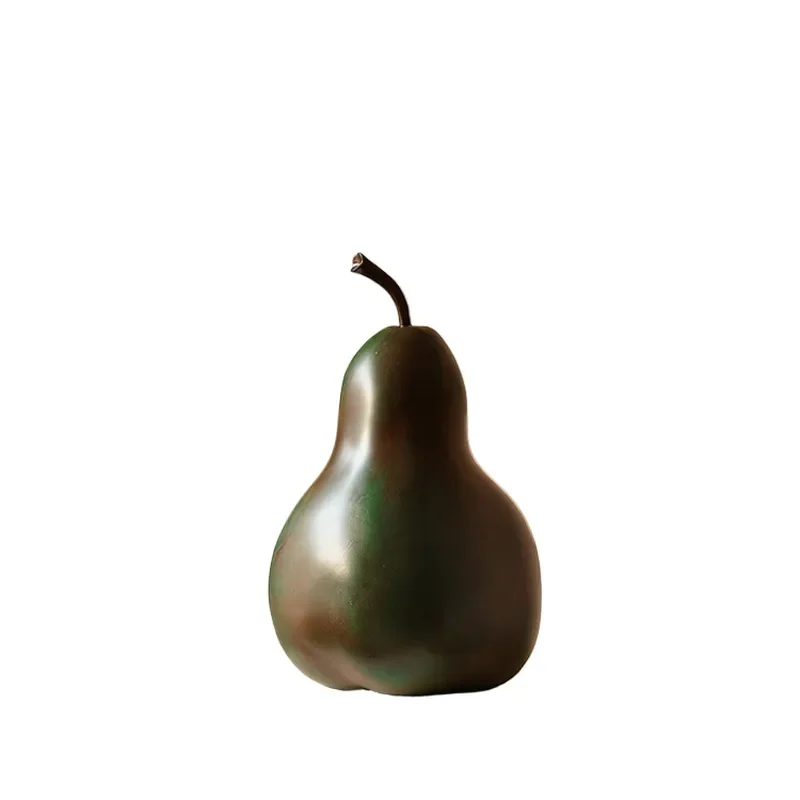 Medieval Pear Ornament Home Model Room Hotel Living Room Entrance Desktop New Chinese High End Art Decoration