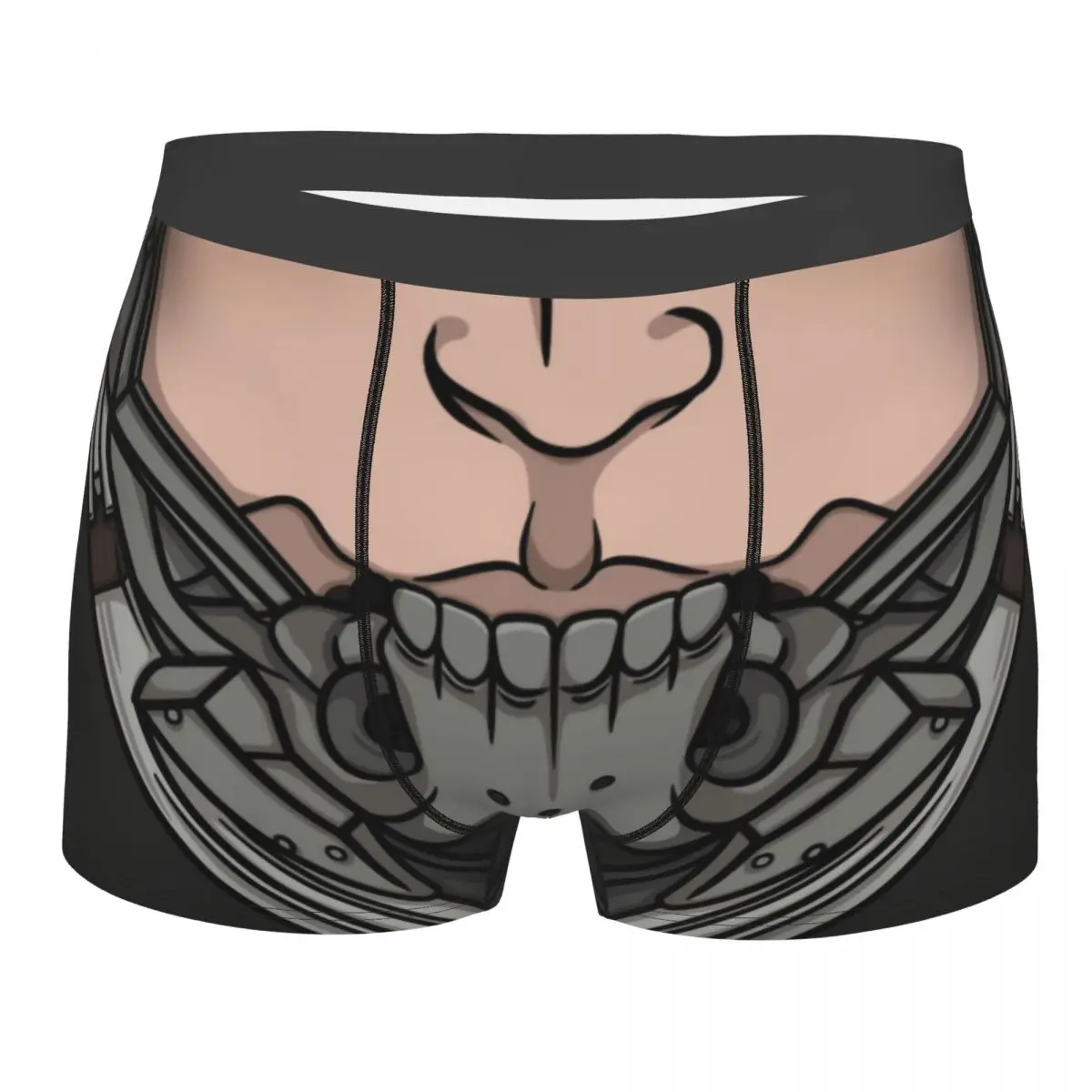 Raiden Metal Gear Solid Boxer Shorts For Men 3D Print Video Game Lover Underwear Panties Briefs Stretch Underpants