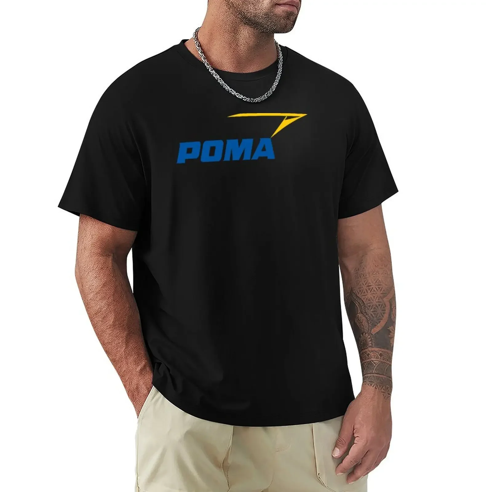 Poma Lift Mt Buller Shirt, Sticker, Mask T-Shirt summer clothes quick-drying t shirts men