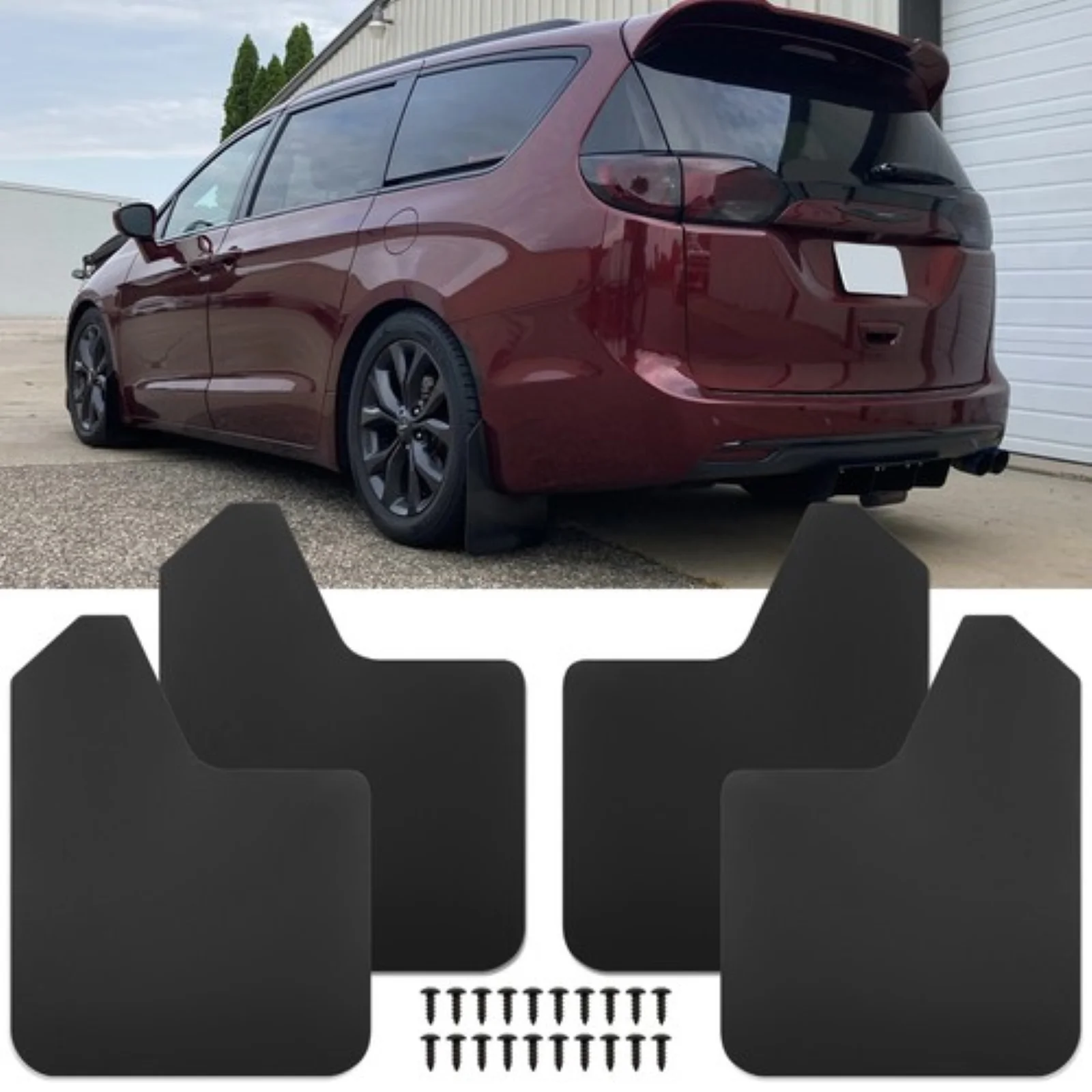 

Для Chrysler Pacifica автомобильные резиновые брызговики брызговики крылья черные