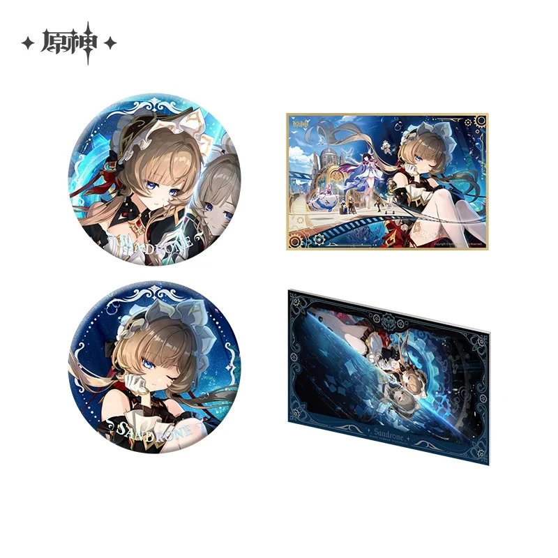 Official Genshin Impact Anime: “Summer Reflections! Homecoming? Thousand Spirits Festival!” Sandrone Merchandise, Pins, Gifts