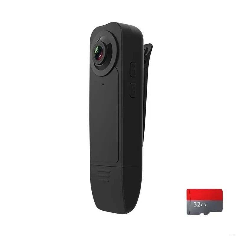 103F A18 1080P Portable Clip On Action Camera With For Outdoor Sports And Security Monitoring